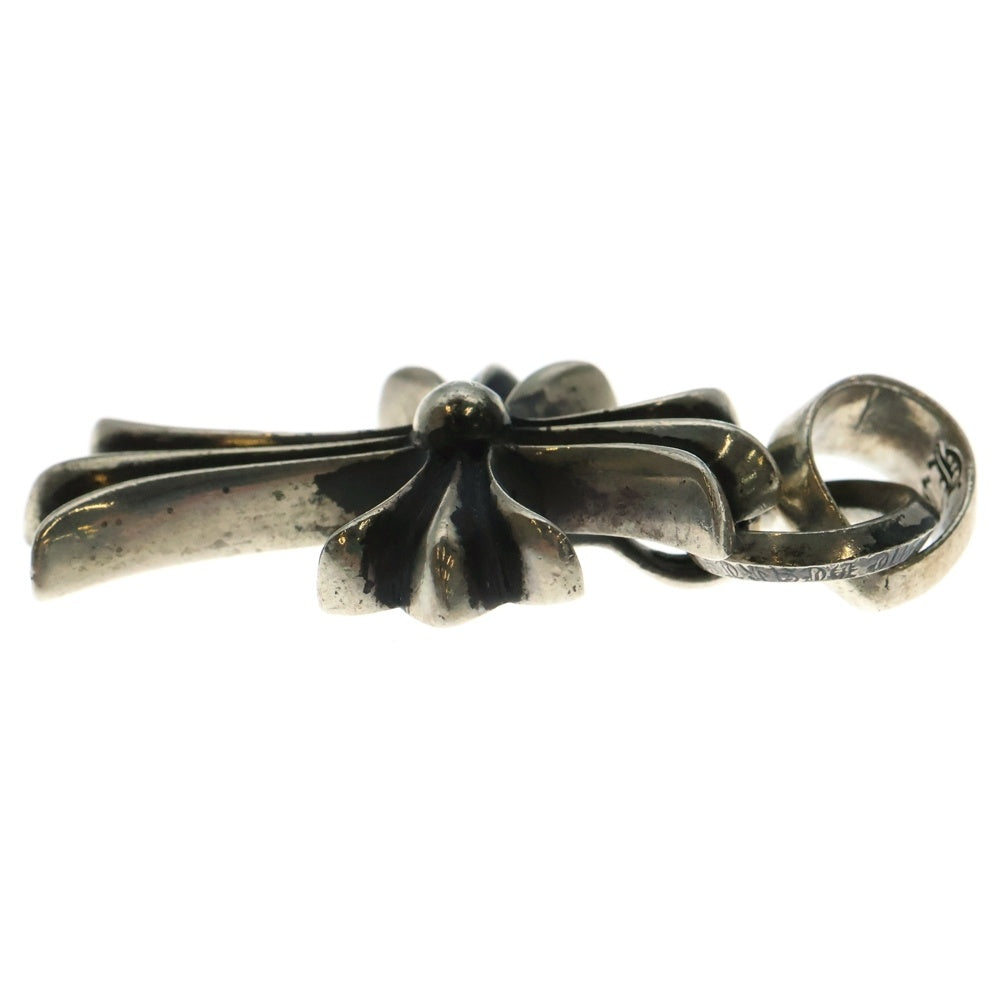 CHROME HEARTS(クロムハーツ) CH CRS SML W/BALE Wベイル スモールCHクロス ペンダントトップ シルバー BCA218