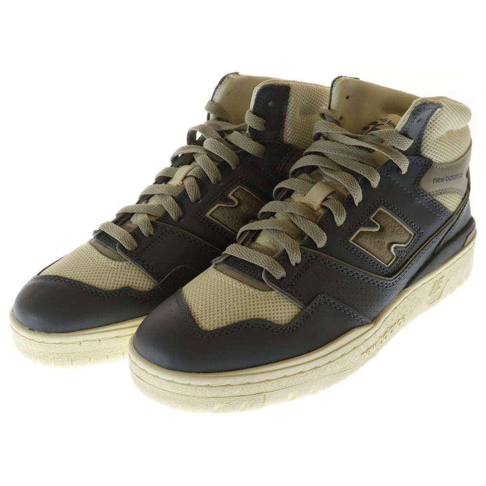 New Balance(ニューバランス) BB650R01 ×AIME LEON DORE 650R エメレオンドレ ハイカットスニーカー グレー US9/27cm