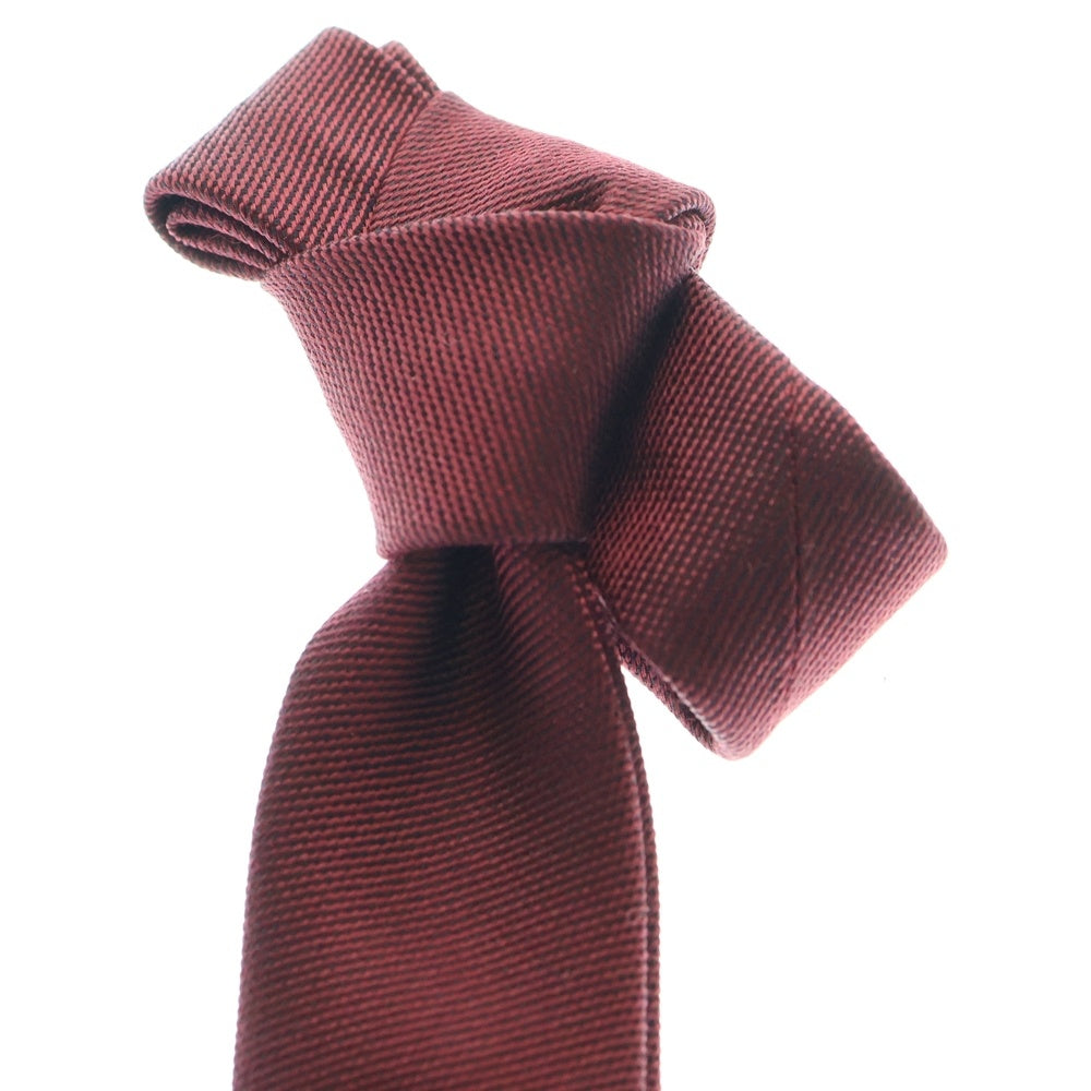 CELINE(セリーヌ) シルク ネクタイ バーガンディ