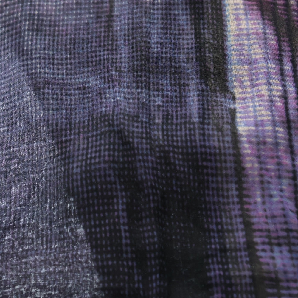 Cruciani(クルチアーニ) 総柄 レーヨン スカーフ ストール マフラー パープル AC11.005