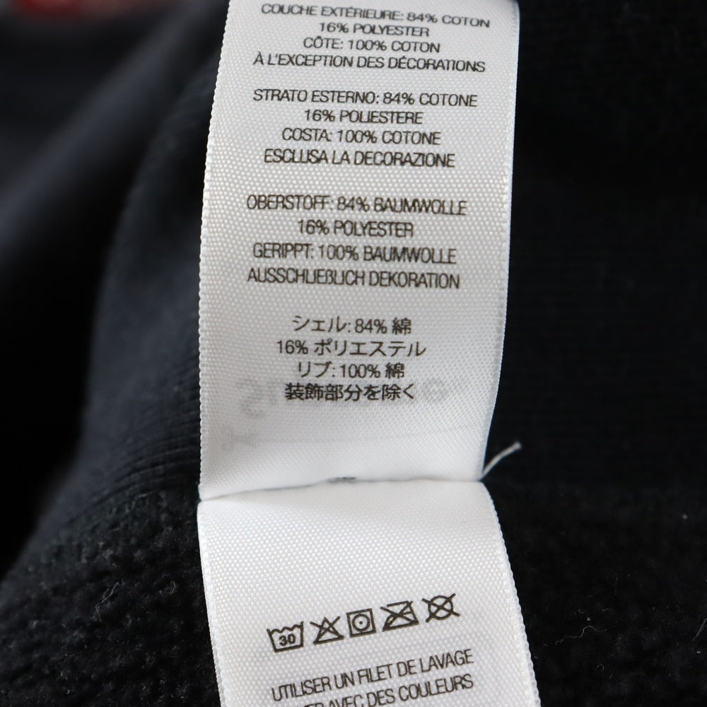 SUPREME(シュプリーム) 25SS Washed Box Logo Crewneck ウォッシュドボックスロゴ クルーネック スウェットトレーナー ブラック