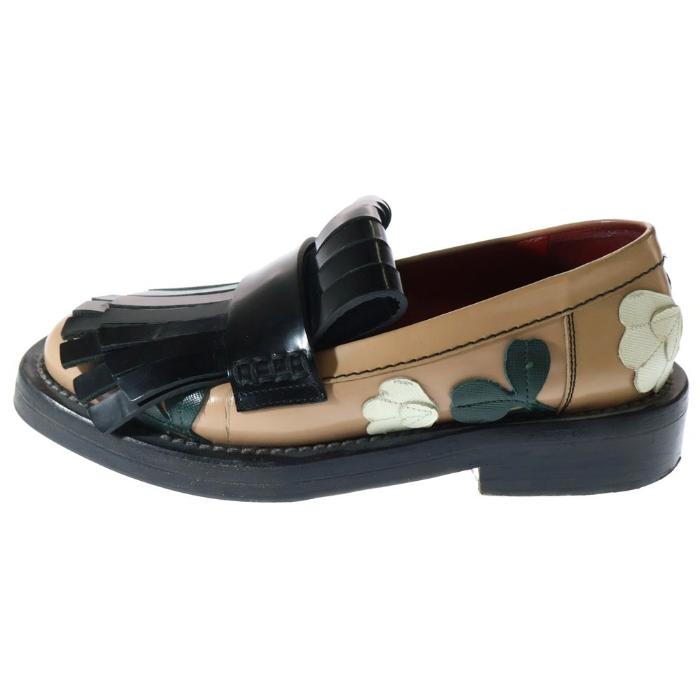 MARNI(マルニ) タッセル レザーローファー シューズ レディース マルチ