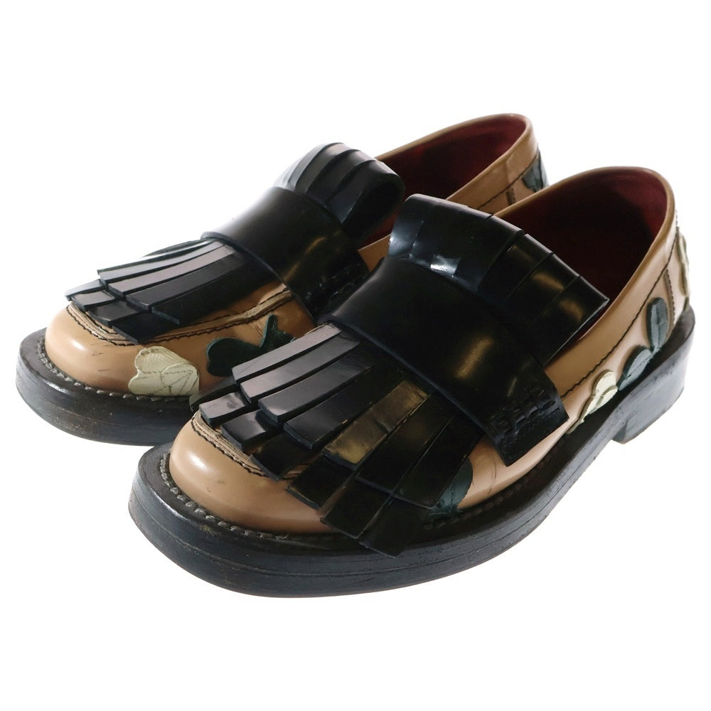 MARNI(マルニ) タッセル レザーローファー シューズ レディース マルチ