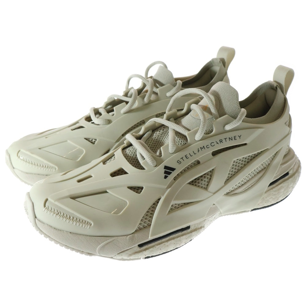 adidas(アディダス) by Stella McCartney SolarGlide ステラマッカートニー ソーラーグライド スニーカー ランニングシューズ ベージュ US9.5/26.5cm ID7585