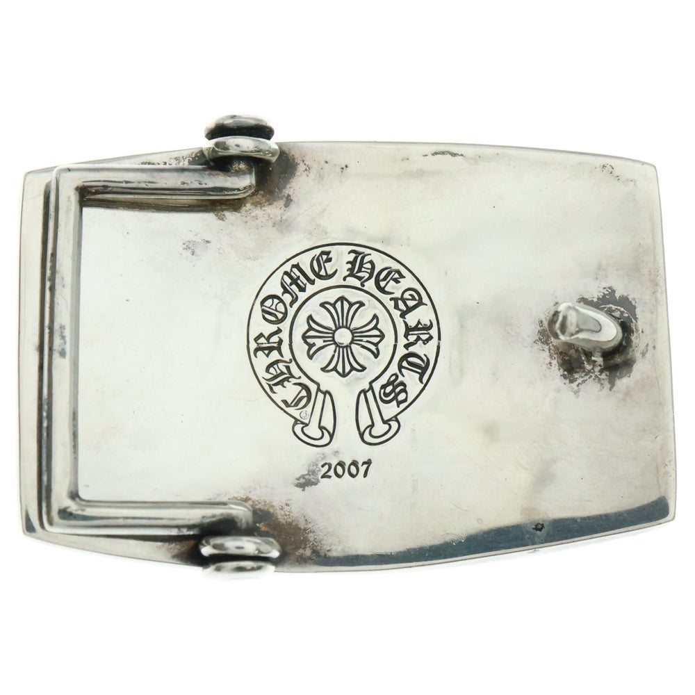 CHROME HEARTS(クロムハーツ) BUCKL MIL FLERKNEE シングルミリタリーフレアニー バックル シルバー