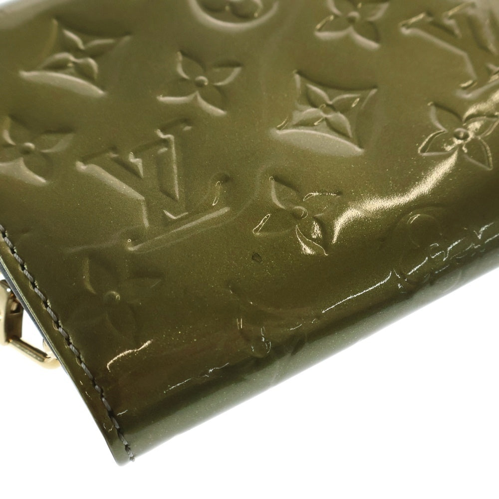 LOUIS VUITTON(ルイヴィトン) サンセット ブルーバード モノグラムヴェルニ アマラント ショルダーバッグ ゴールド レディース TH5019