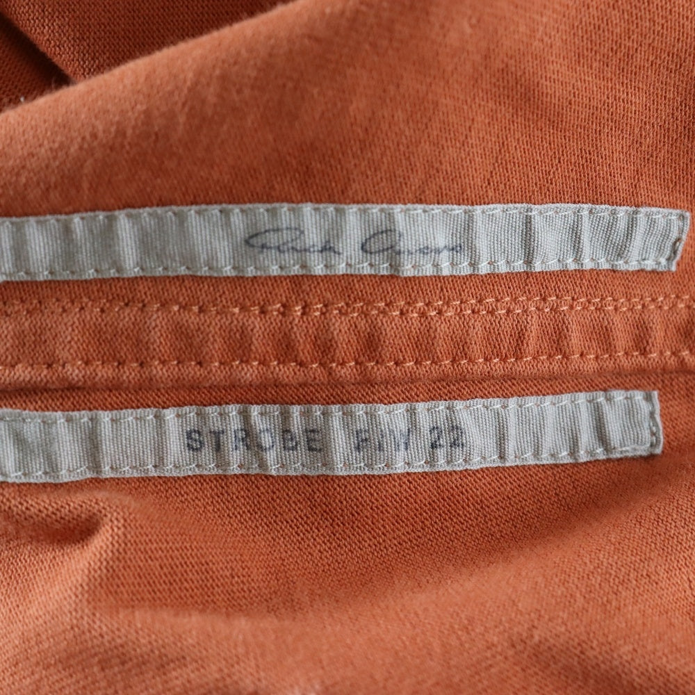 Rick Owens(リックオウエンス) 22AW STROBE BELA PANTS ドローストリングベラパンツ オレンジ RU02B2361-BA