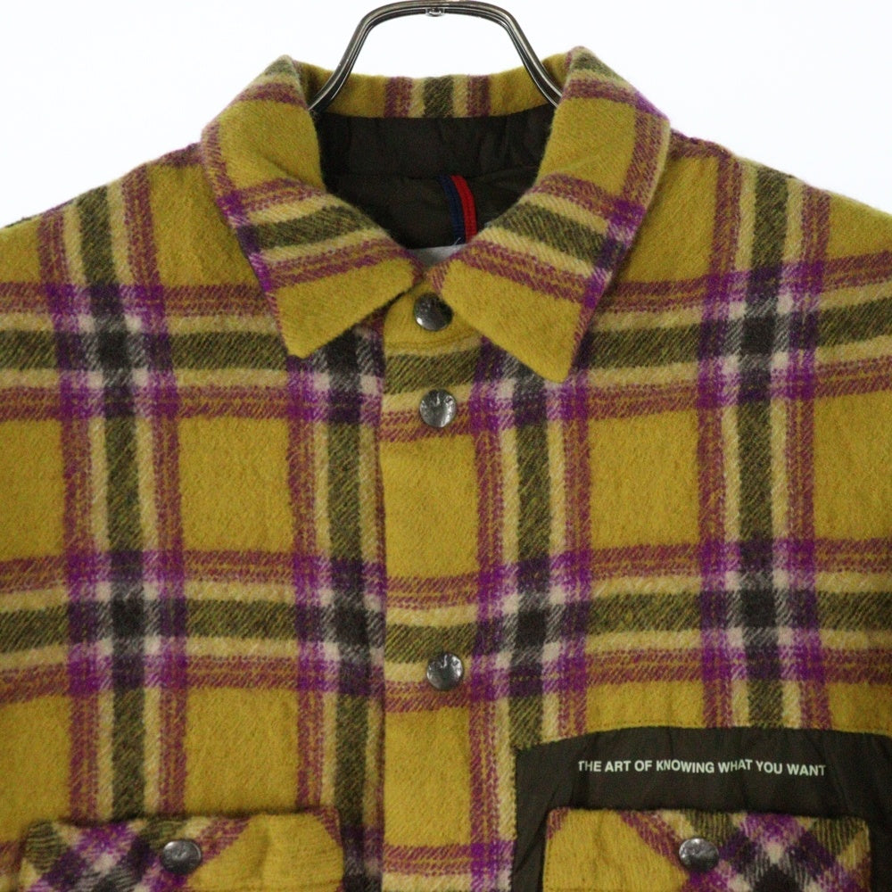 MONCLER(モンクレール) 21AW KURYS ウールチェック ダウンシャツ