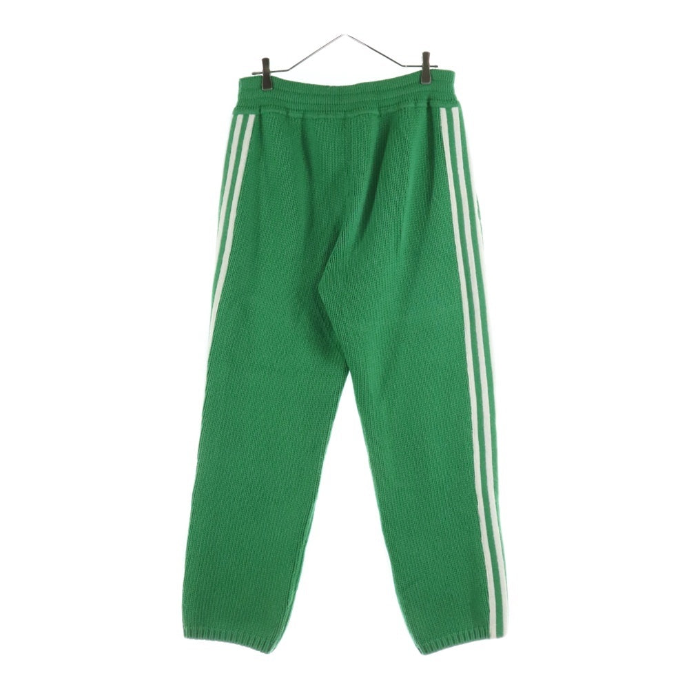 GUCCI(グッチ) ×adidas Knit Pants アディダス サイドライン ニット パンツ グリーン 723080