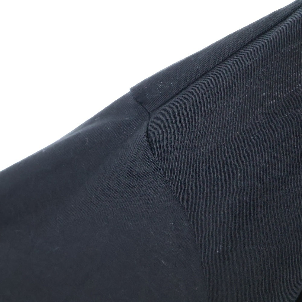 Yohji Yamamoto POUR HOMME(ヨウジヤマモト プールオム) 変形ポケット 半袖Tシャツ ブラック HO-T71-085