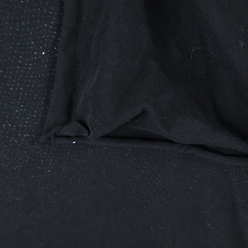 Yohji Yamamoto POUR HOMME(ヨウジヤマモト プールオム) 変形ポケット 半袖Tシャツ ブラック HO-T71-085