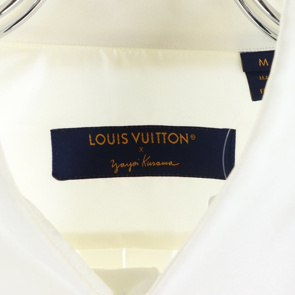LOUIS VUITTON(ルイヴィトン) 23SS サイケデリックフラワー 長袖シャツ ホワイト RM231H V31 HOS32W