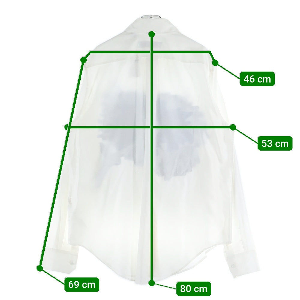 LOUIS VUITTON(ルイヴィトン) 23SS サイケデリックフラワー 長袖シャツ ホワイト RM231H V31 HOS32W