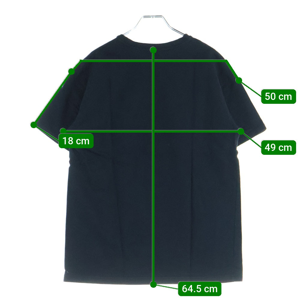 DIOR(ディオール) 18SS HARDIOR ロゴプリント クルーネック 半袖Tシャツ カットソー ブラック 863J611I1615