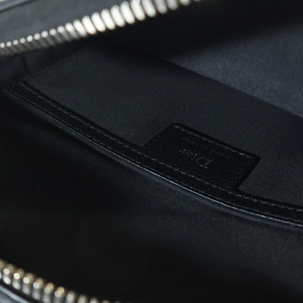 Christian Dior(クリスチャンディオール) Atelier Shoulder Bag アトリエ レザーワッペン ショルダーバッグ ボディバッグ ブラック