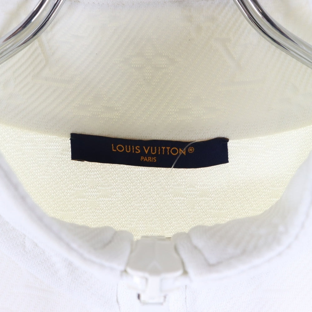LOUIS VUITTON(ルイヴィトン) 23SS モノグラム エンボス トラックジャケット ホワイト RM231Q XHM HJY45W