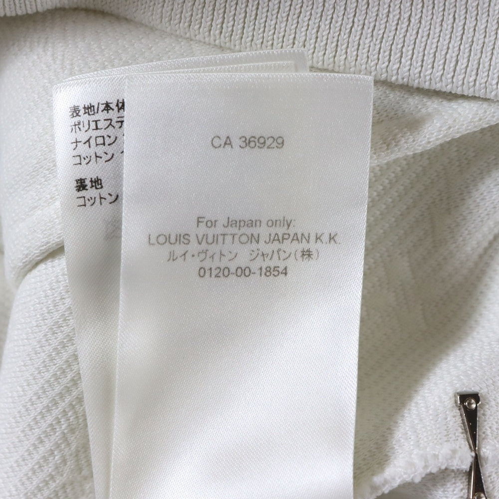 LOUIS VUITTON(ルイヴィトン) 23SS モノグラム エンボス トラックジャケット ホワイト RM231Q XHM HJY45W