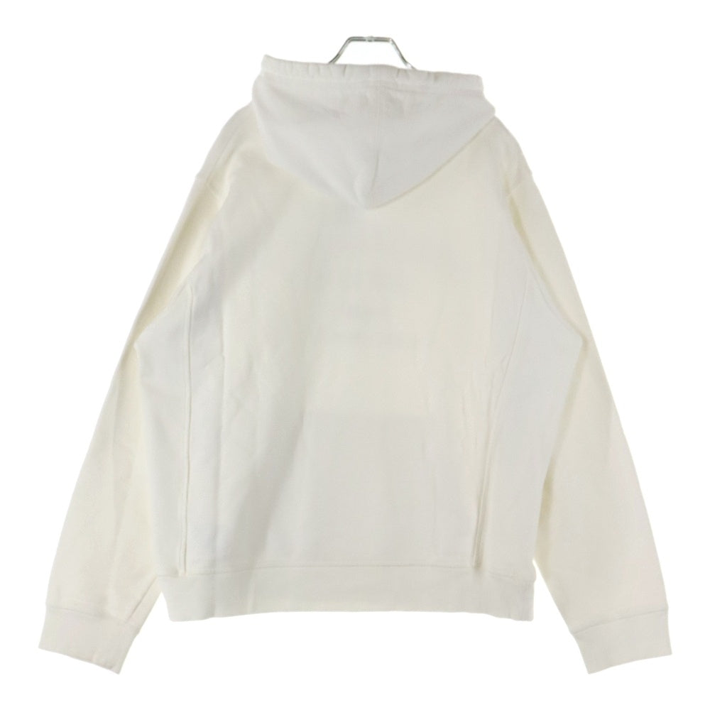 Christian Dior(クリスチャンディオール) 20AW Ovesize Sweatshirt アトリエ オーバーサイズ ロゴプリント プルオーバーパーカー フーディー ホワイト 043J646A0531