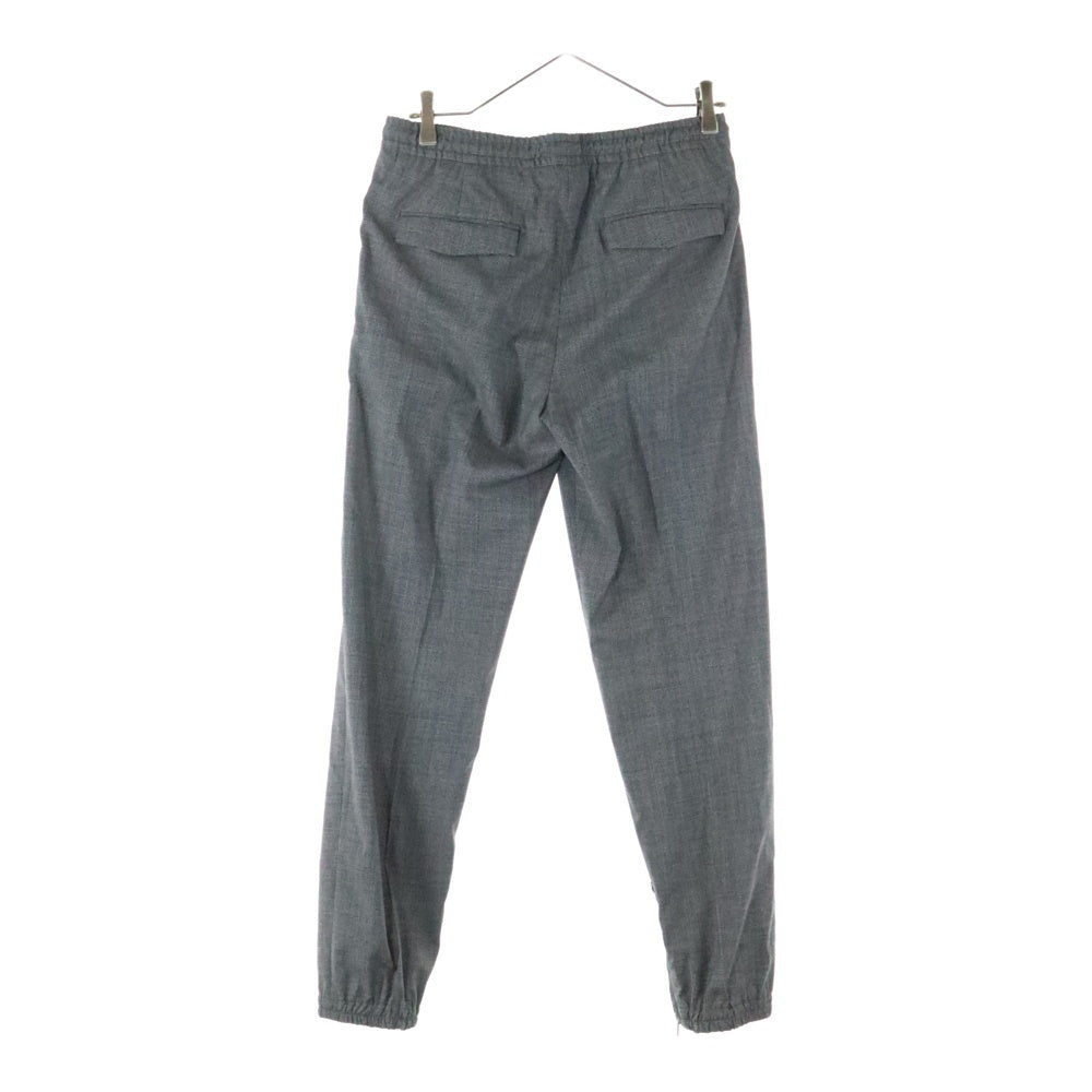 DIOR(ディオール) 裾ジップ ドローコード ジョガーパンツ チャコールグレー 113C122A4994