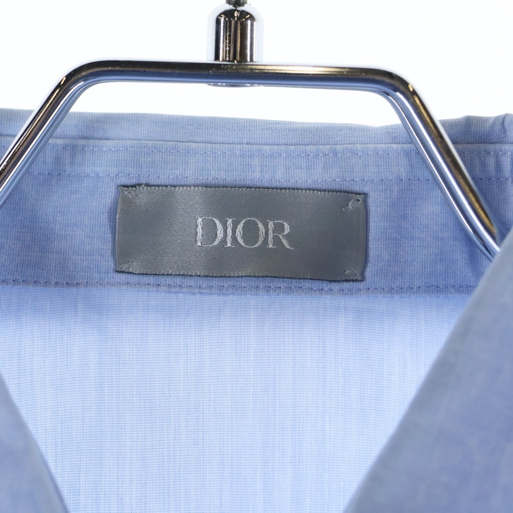 DIOR(ディオール) コットン ロングスリーブ ドレスシャツ ブルー 933C569A4584