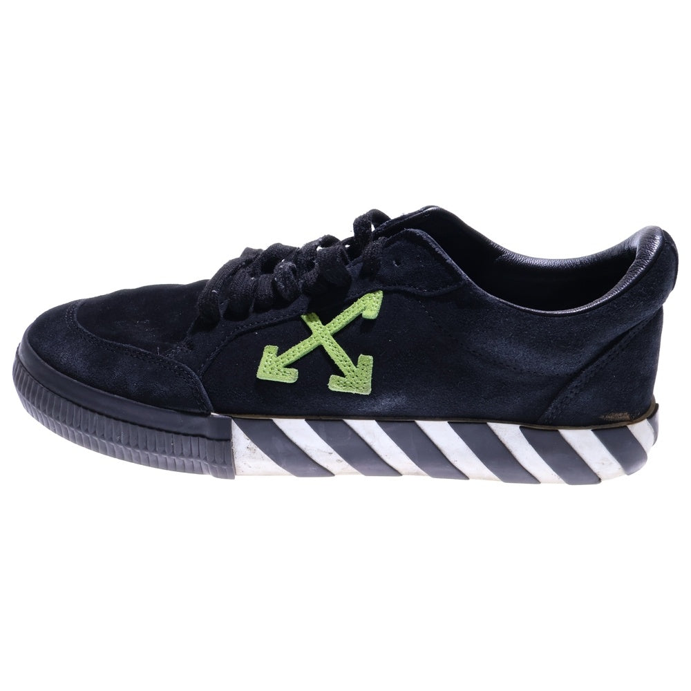 OFF-WHITE(オフホワイト) 21SS VULC LOW アローロゴ ローカットスニーカー ブラック OMIA085S21LEA0021055