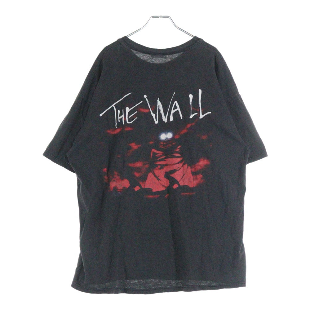 VINTAGE(ヴィンテージ) 90s PINK FLOYD THE WALL ピンクフロイド ザウォール 両面プリント 半袖Tシャツ カットソー ブラック