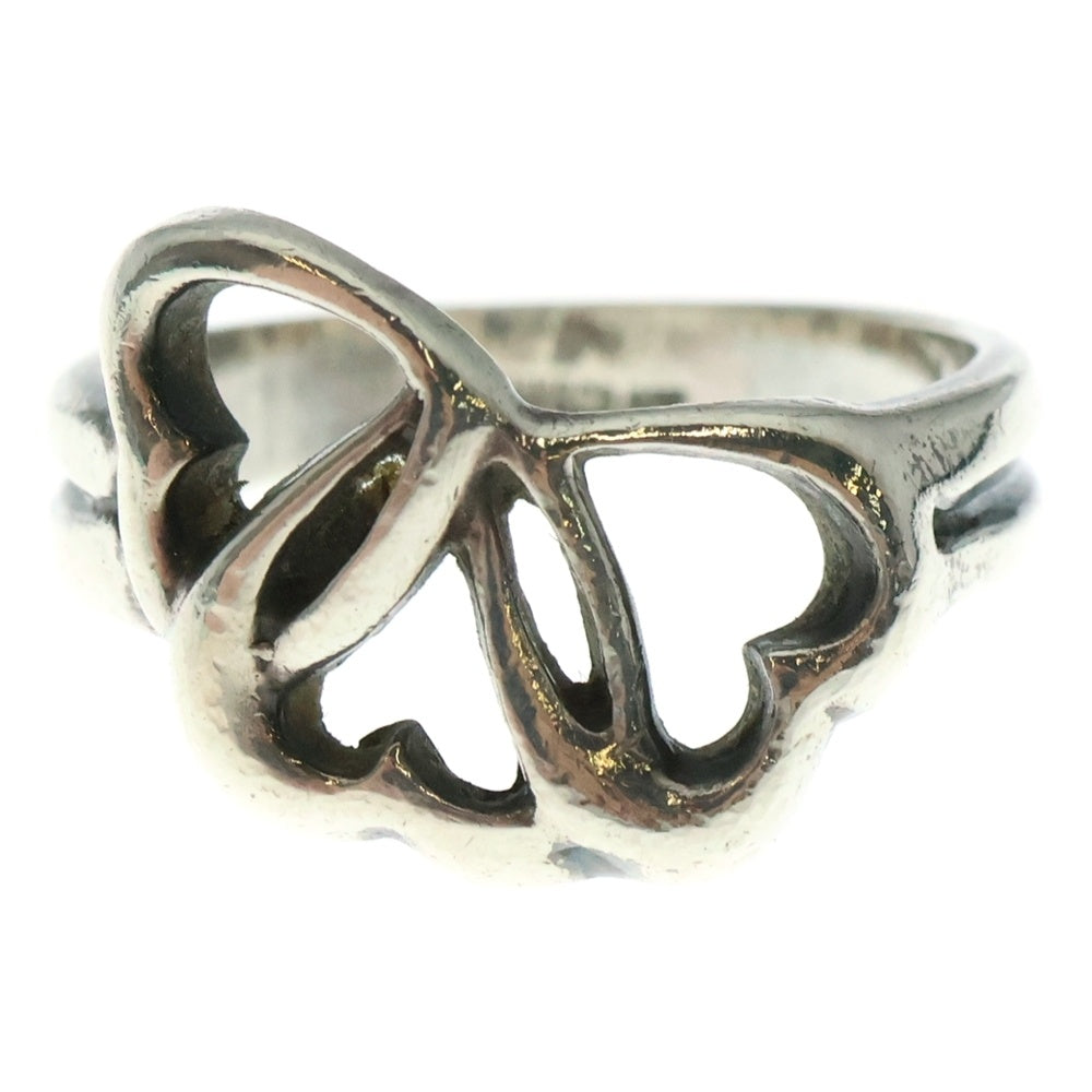 TIFFANY&Co(ティファニー) トリプルハート リング シルバー