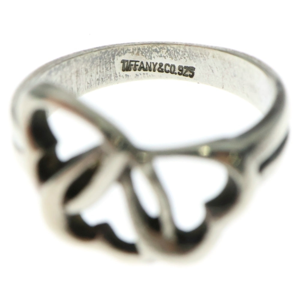 TIFFANY&Co(ティファニー) トリプルハート リング シルバー