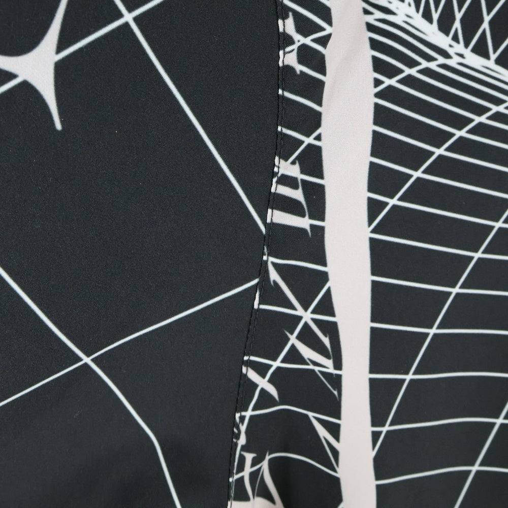 MARK&LONA(マークアンドロナ) 22SS Anachron Reversible Zip Hood Jacket スカルプリント アナクロン リバーシブル ジップアップ フーデッド ジャケット ブラック MLM-2A-AD03