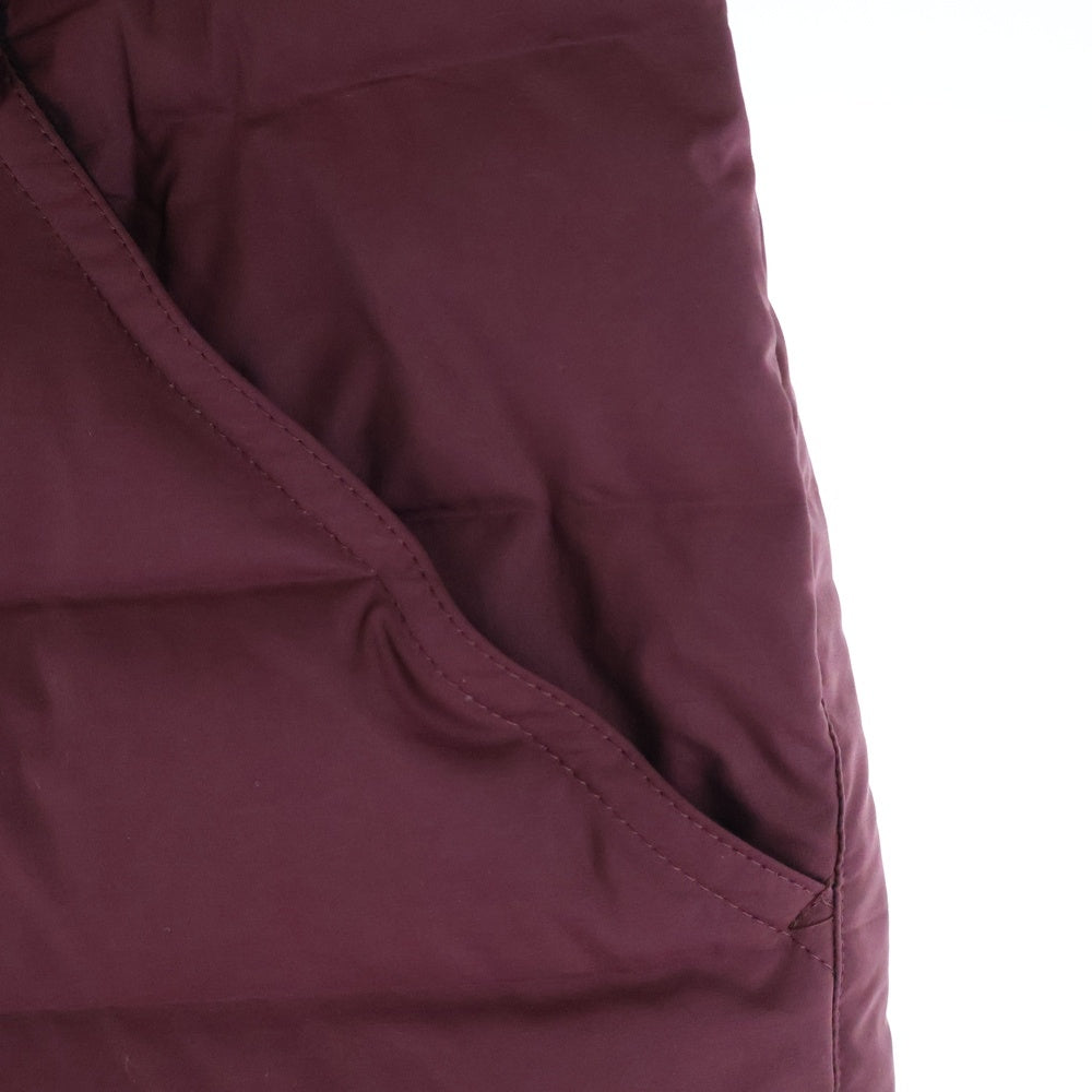 MARK&LONA(マークアンドロナ) 22AW Indy Stretch Down Pants ロゴプリント インディー ストレッチ ダウンパンツ ボルドー MLM-2C-AT19