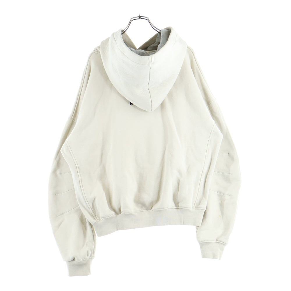 cvtvlist(カタリスト) 24AW ロゴ刺繍 プルオーバーパーカー ベージュ 2401110302