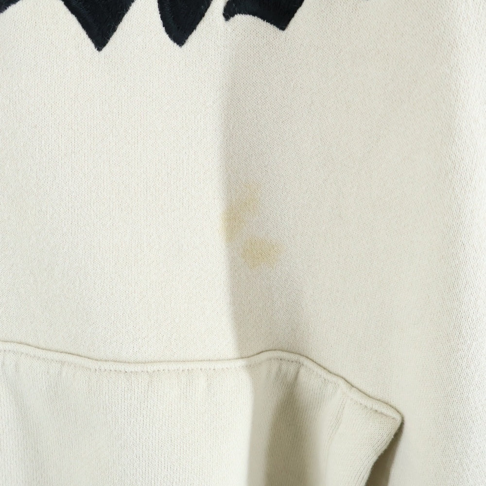 cvtvlist(カタリスト) 24AW ロゴ刺繍 プルオーバーパーカー ベージュ 2401110302