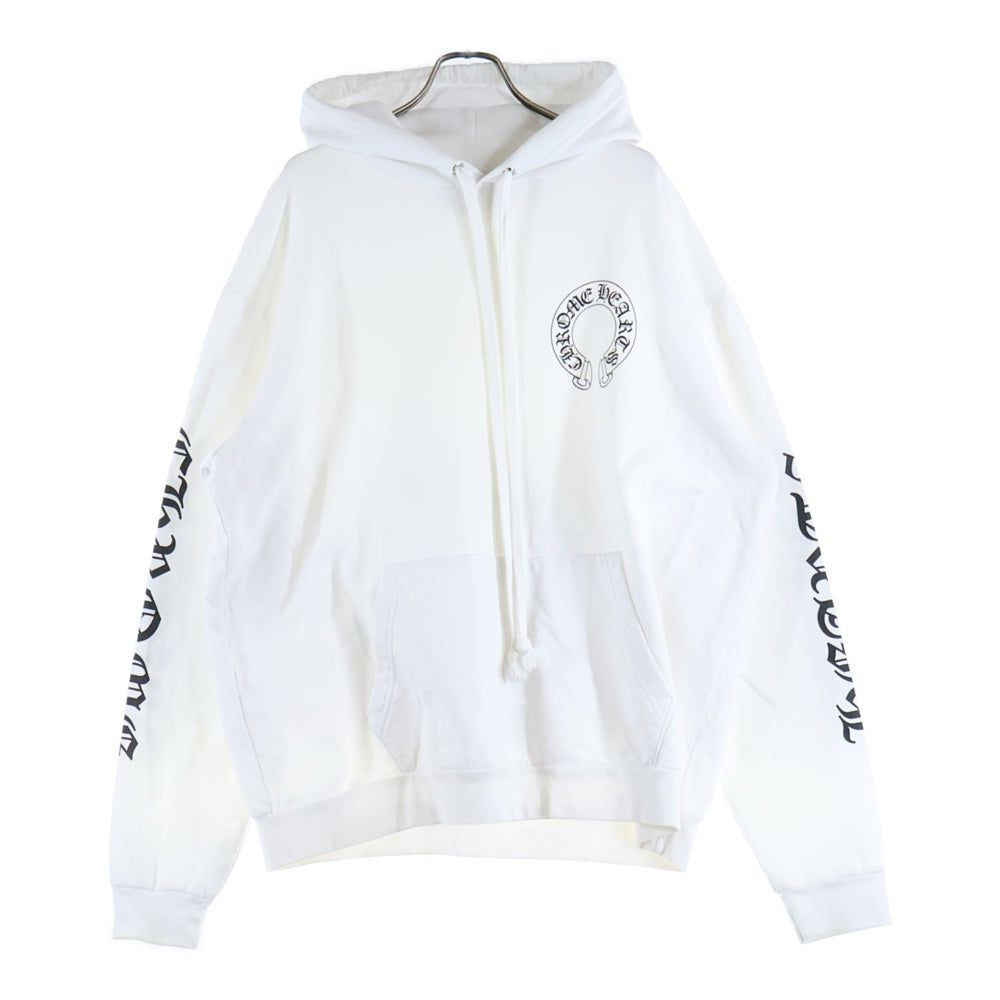 CHROME HEARTS(クロムハーツ) ×MATTY BOY CHOMPER HORSESHOE HOODIE チョンパー ホースシュー プルオーバーパーカー ホワイト