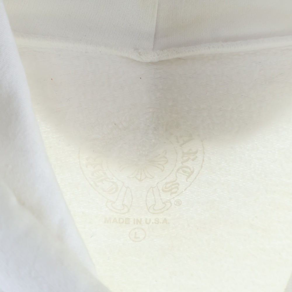 CHROME HEARTS(クロムハーツ) ×MATTY BOY CHOMPER HORSESHOE HOODIE チョンパー ホースシュー プルオーバーパーカー ホワイト