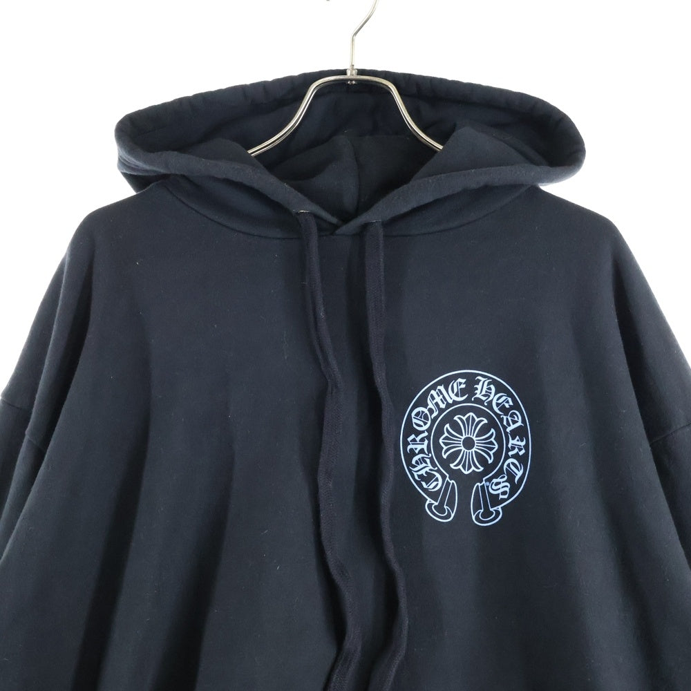 CHROME HEARTS(クロムハーツ) WWW.CHROMEHEARTS.COM HOODIE オンライン限定ホースシューバックプリントプルオーバーパーカー