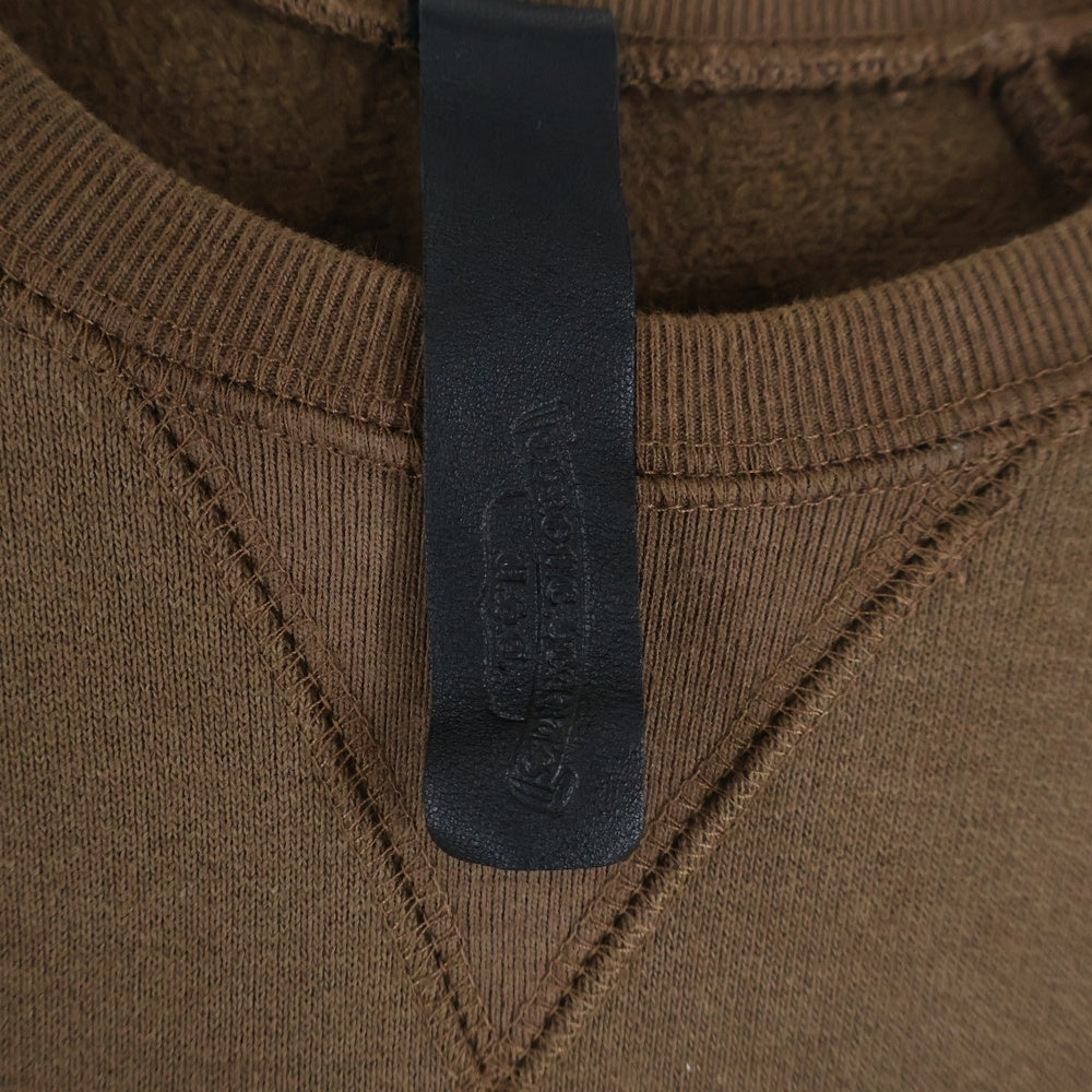 CHROME HEARTS(クロムハーツ) Y NOT SLO RIDE ワイノット CH刺繍 スウェットトレーナー ブラウン