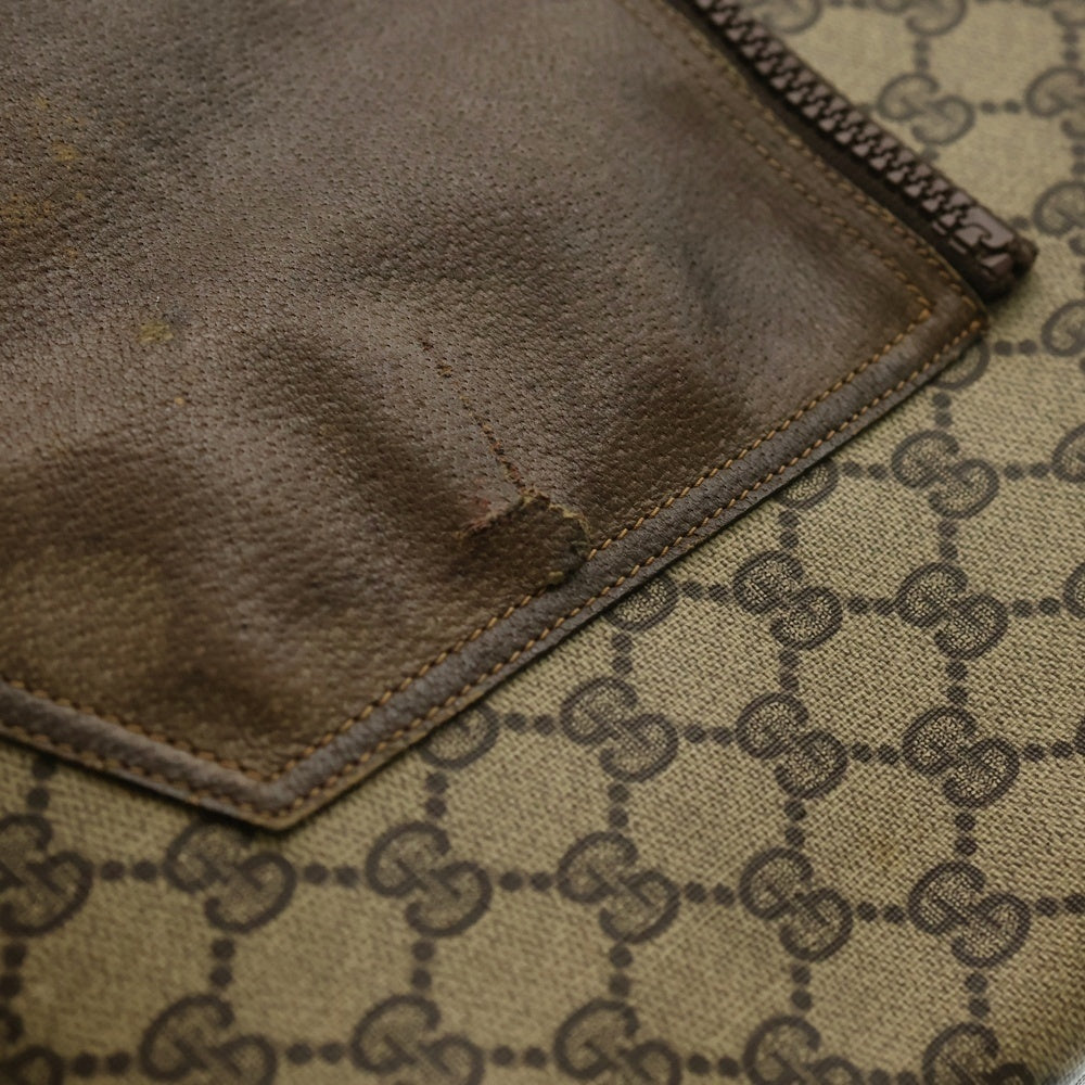 GUCCI(グッチ) シェリーライン GG柄 ハンドバッグ トートバッグ ブラウン