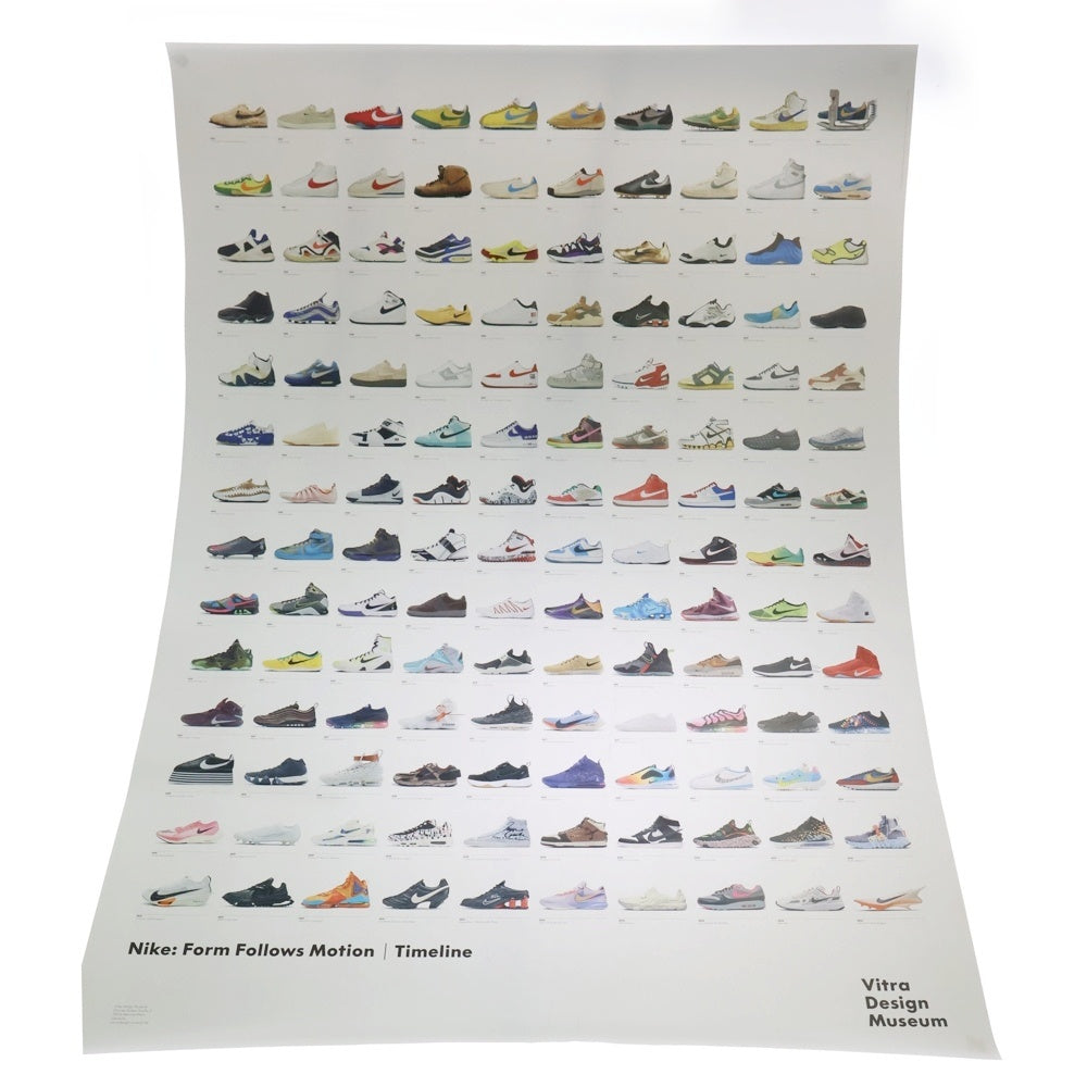 NO BRAND(ノーブランド) TIMELINE POSTER FORM FOLLOWS MOTION タイムラインポスター フォーム フォローズ モーション ホワイト