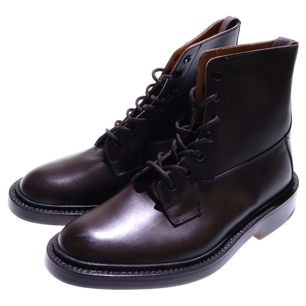 Tricker's(トリッカーズ) レースアップ レザー ブーツ ブラウン S635
