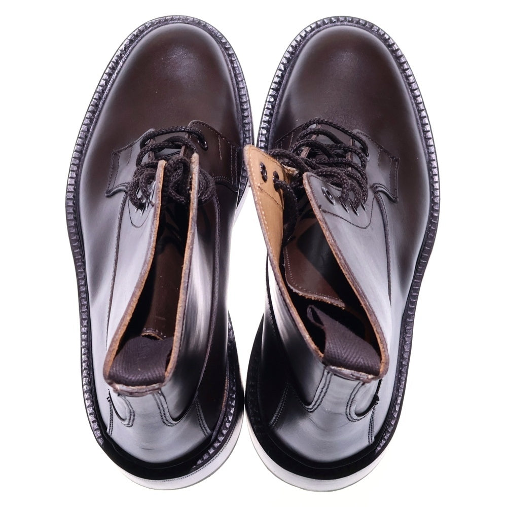 Tricker's(トリッカーズ) レースアップ レザー ブーツ ブラウン S635