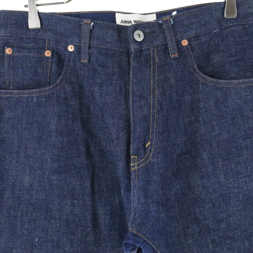 JUNYA WATANABE COMME des GARCONS(ジュンヤワタナベ コムデギャルソン) 21AW AD2021 バイカラー サルエル デニムパンツ インディゴ XH-P101