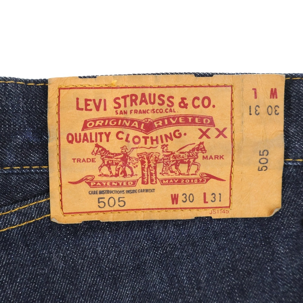 JUNYA WATANABE COMME des GARCONS(ジュンヤワタナベ コムデギャルソン) 09AW AD2009 ×Levi's リーバイス ギンガム チェック ドッキング デニムパンツ インディゴ WZ-P801