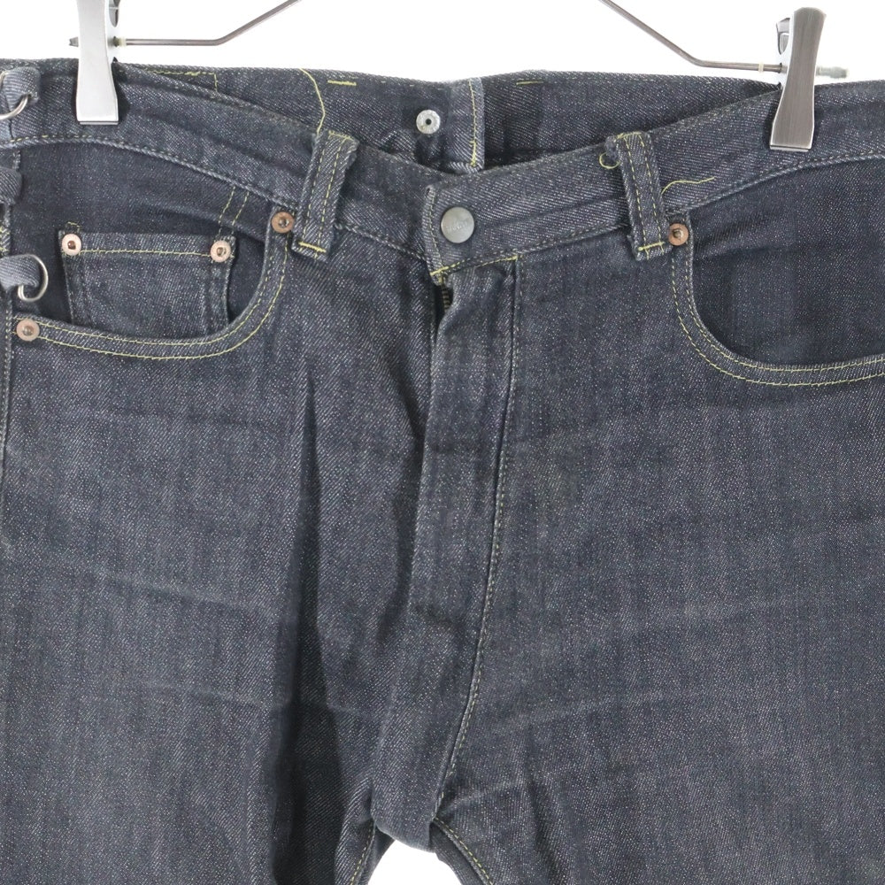 GANRYU(ガンリュウ) 16AW ストレッチ バイカー スキニーパンツ ブラック ER-P009 AD2016