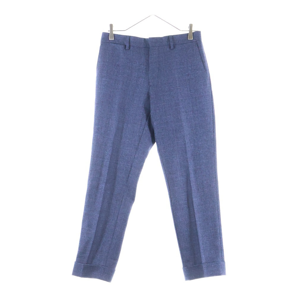 BURBERRY LONDON(バーバリーロンドン) ウール 2B シングル テーラードジャケット/スラックス ロングパンツ セットアップスーツ ブルー 4050486