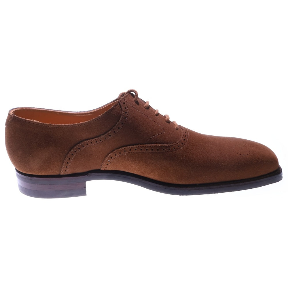 Crockett&Jones(クロケットアンドジョーンズ) DOVER ドーバー スエード オックスフォード レザー ダービー ドレスシューズ ブラウン