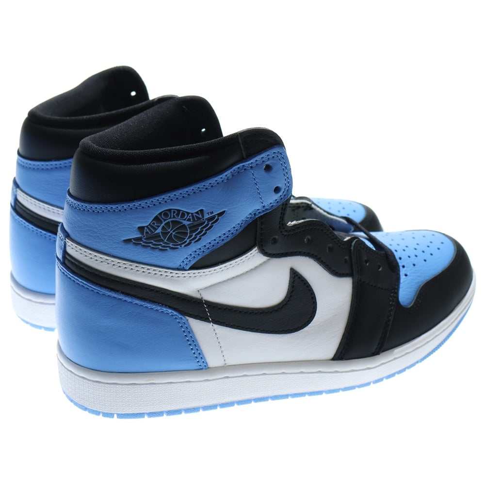 NIKE(ナイキ) AIR JORDAN 1 RETRO HI OG UNIVERSITY BLUE エアジョーダン1ハイOG ユニバーシティブルー ハイカットスニーカー ブルー/ホワイト US10/28cm DZ5485-400