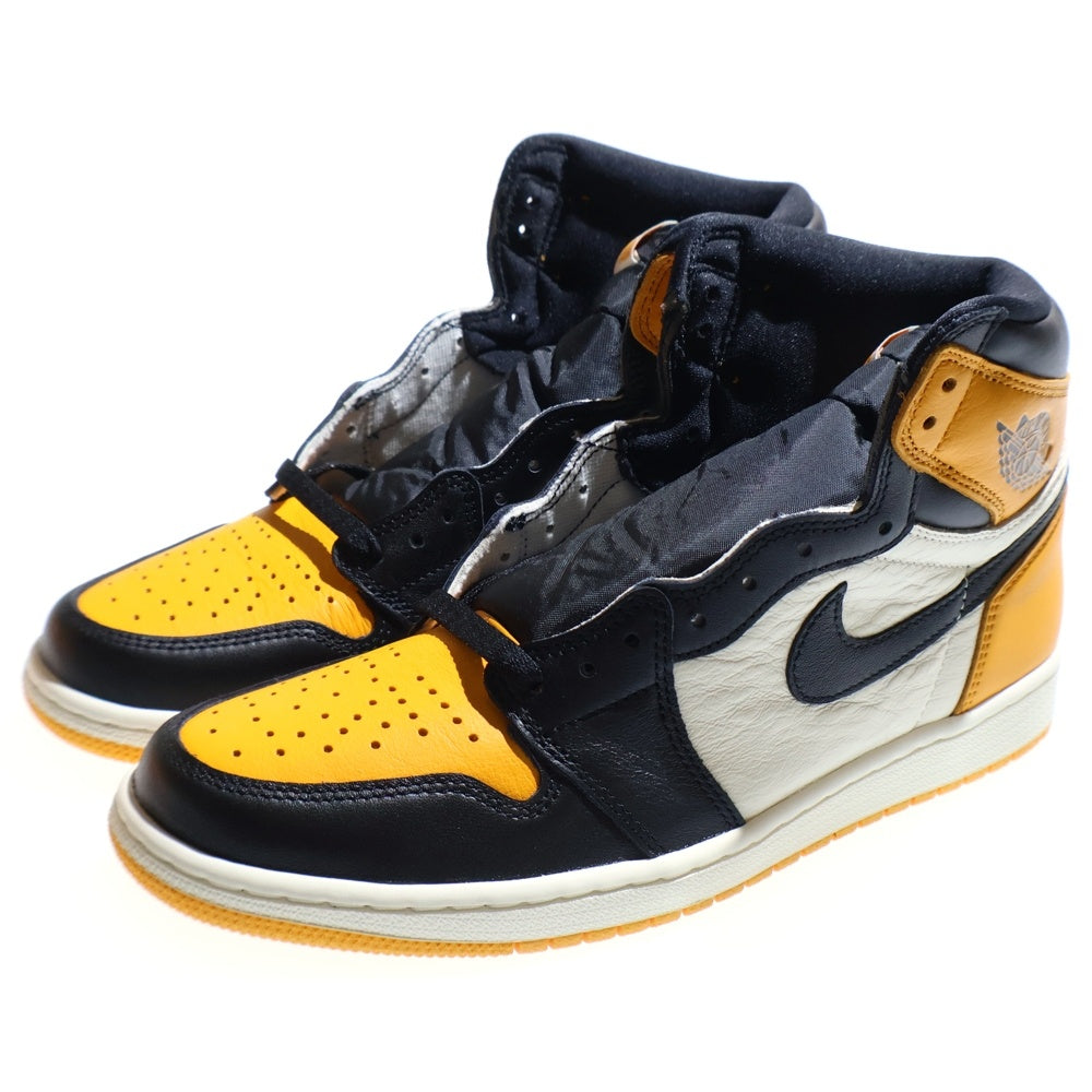 NIKE(ナイキ) AIR JORDAN 1 RETRO HIGH OG TAXI エアジョーダン1 タクシー ハイカットスニーカー イエロー/ブラック US10/28cm 555088-711