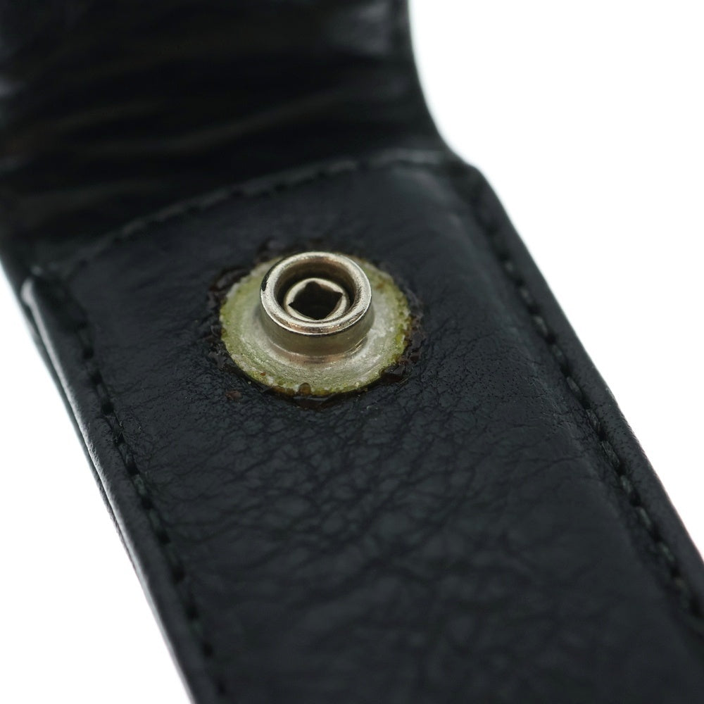 CHROME HEARTS(クロムハーツ) CRS BALL TOOTHPICK クロスボール レザー トゥースピック つま楊枝入れ ブラック