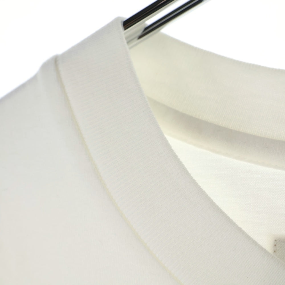 LOUIS VUITTON(ルイヴィトン) 23SS LVエンボスロゴ コットン クルーネック 半袖Tシャツ カットソー ホワイト RM231Q DT3 HNY55W