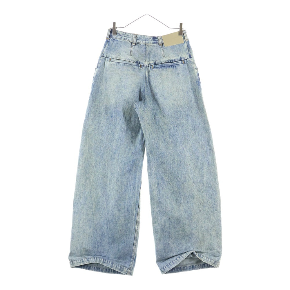 entire studios(エンタイア スタジオ) DEM JEANS SURFACE WAVE ワイド デニムパンツ インディゴ ES2318SW